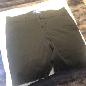 Old navy black work shorts size 12